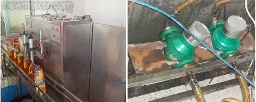 柴油流量計(jì)量表工作現(xiàn)場圖